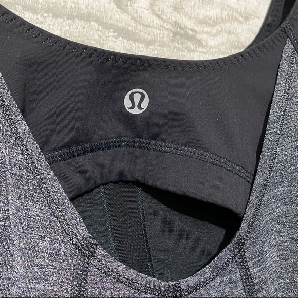 Lululemon run for your life tank black grey 10 - Picture 3 of 8